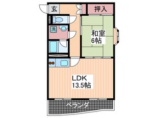 井口台ＦＬＡＴＳの物件間取画像